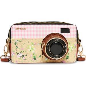 Betsey Johnson Oh Snap Kitsch Polaroid Camera Crossbody Bag